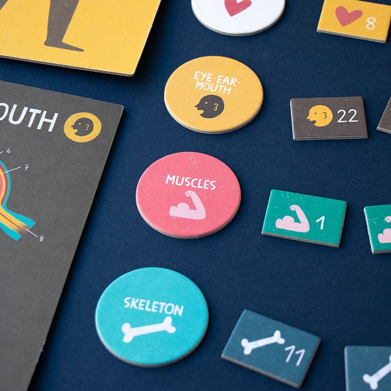 Educational game of the human body